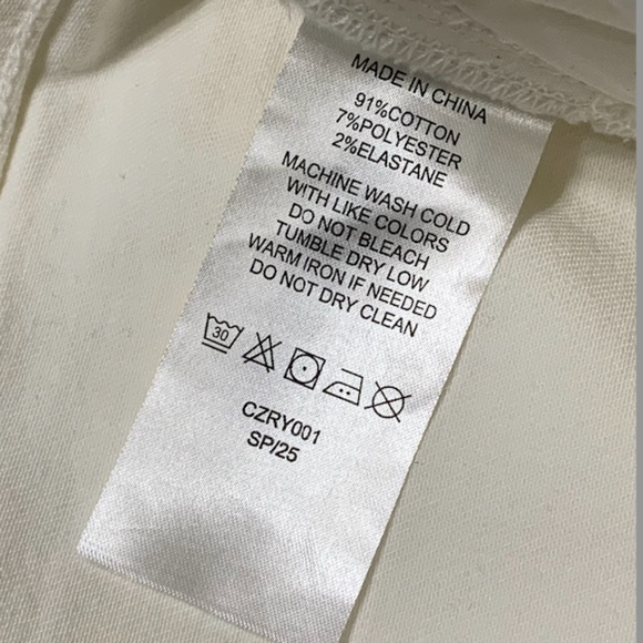 Quince Women's Luna Stretch Flare Jeans Cloud White 28 / 30 - NWT - Picture 8 of 8